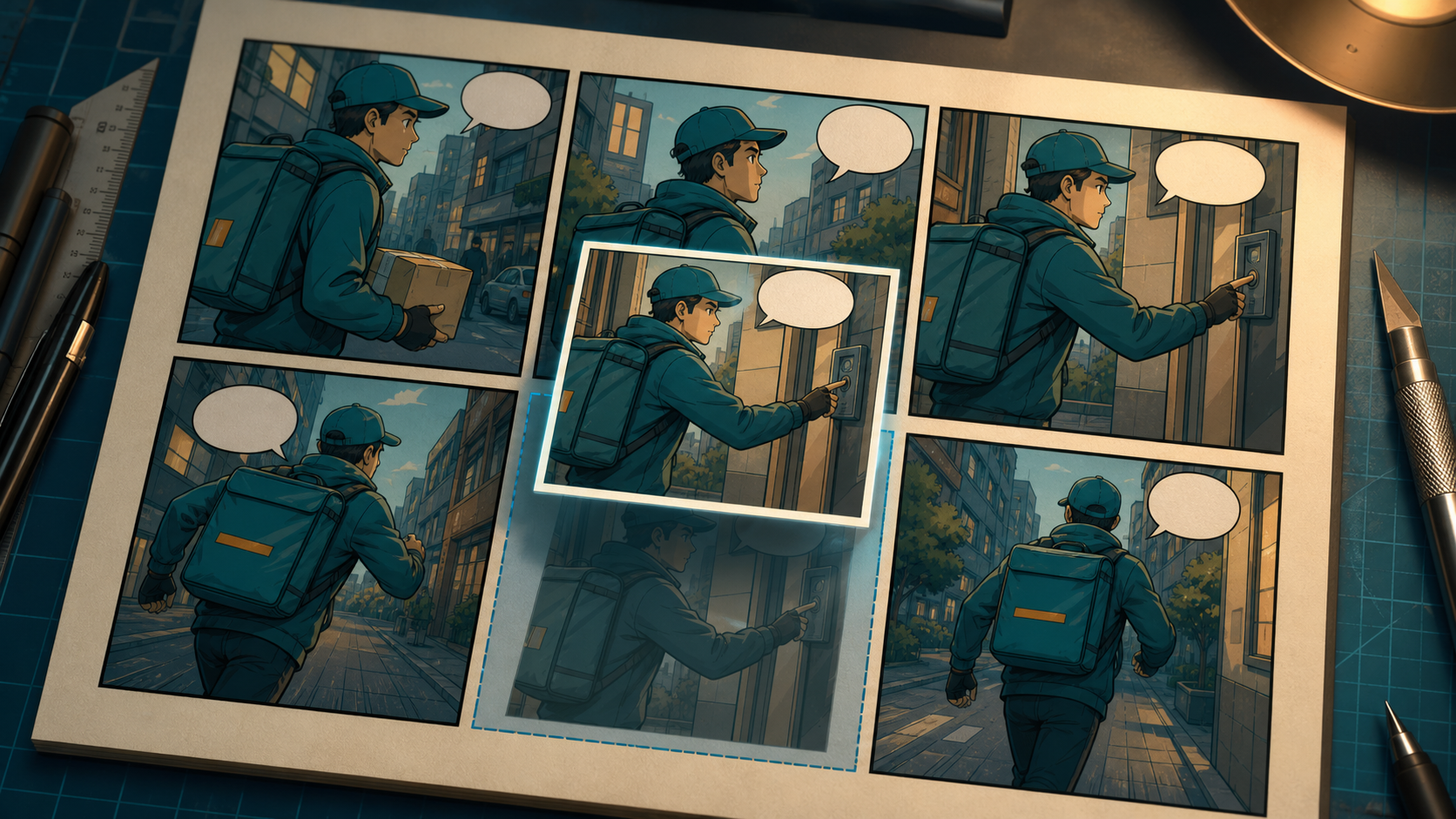 How to Regenerate One Comic Panel Without Changing the Whole Page